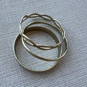 Elegant Gold Bangle Set